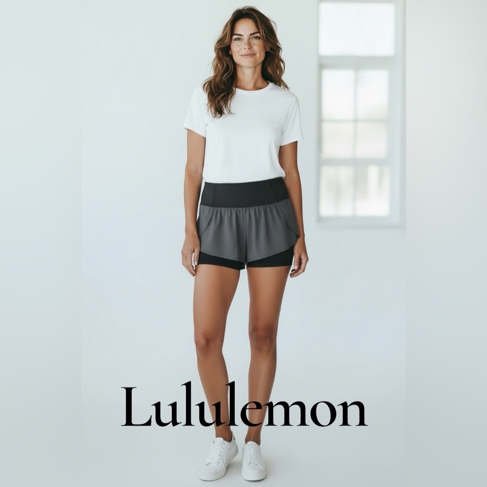 Lululemon Athletica 2in 1 Shorts